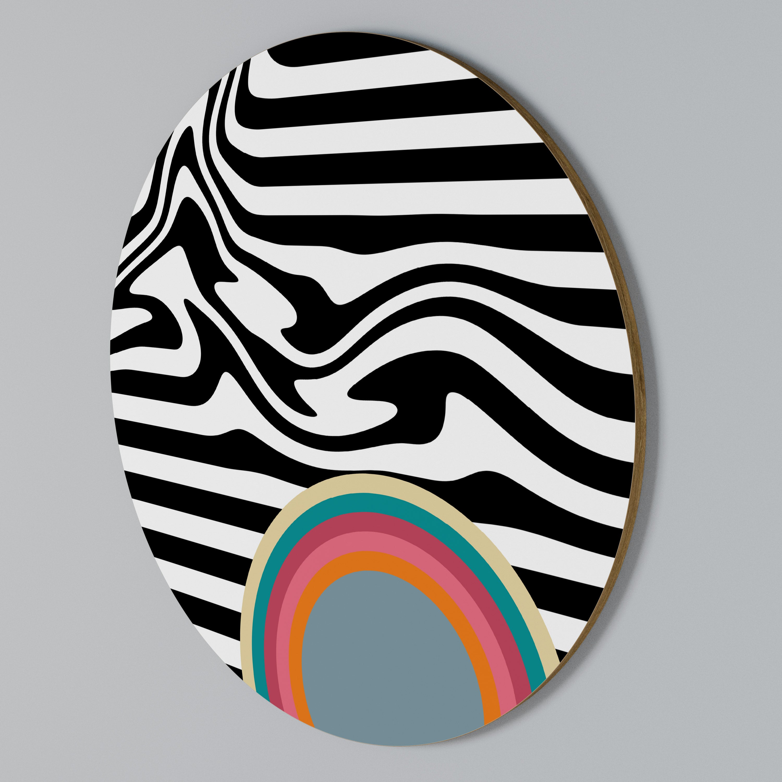 SPECTRA SHOWCASE Round Wall Art
