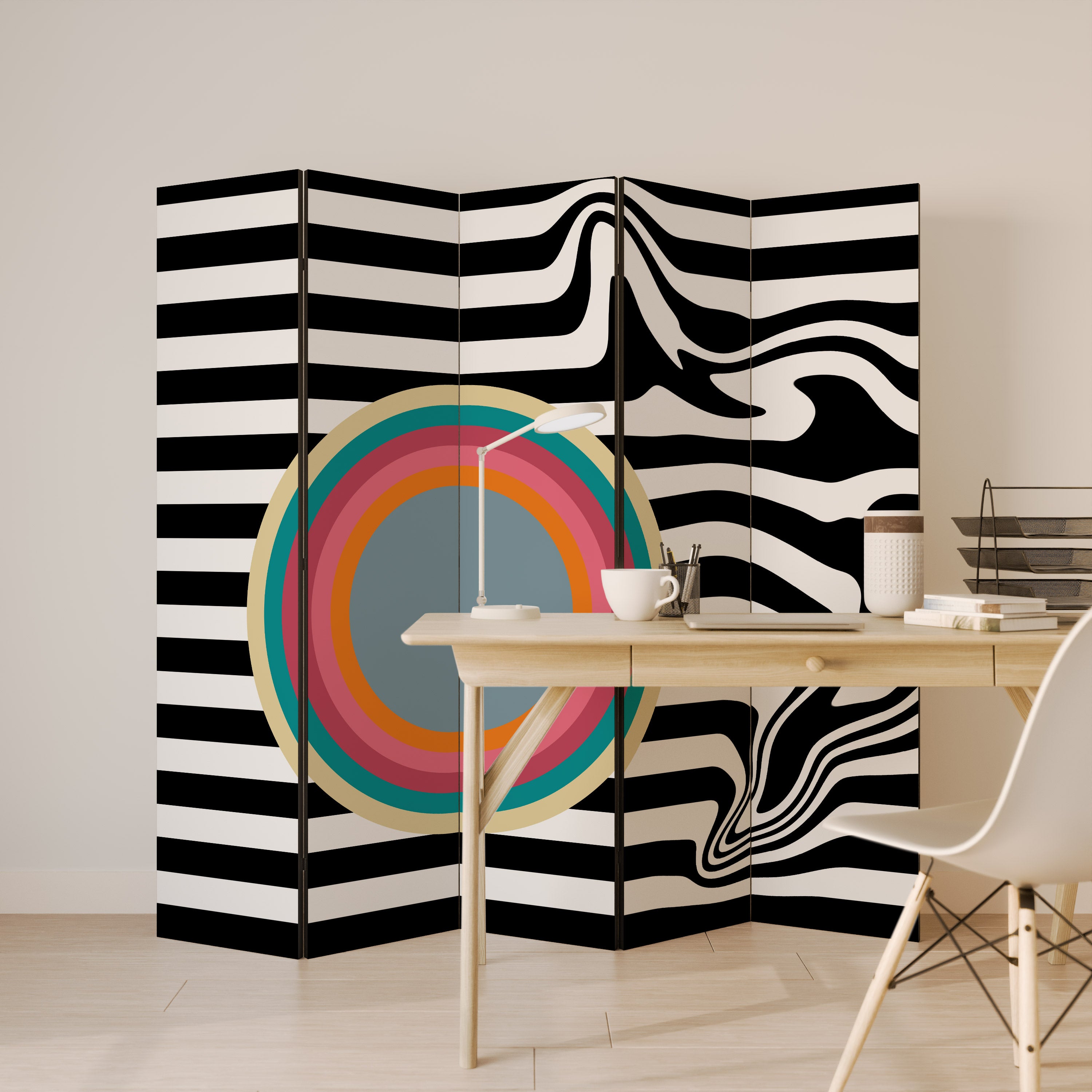 SPECTRA SHOWCASE 5-Panel Room Divider