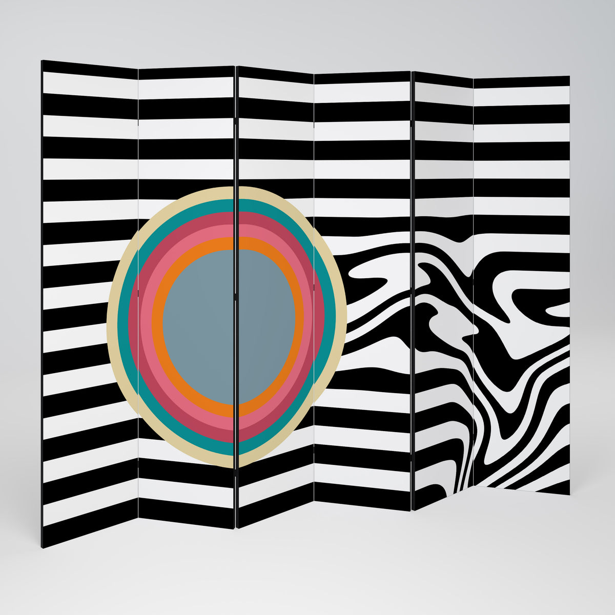 SPECTRA SHOWCASE 6-Panel Room Divider
