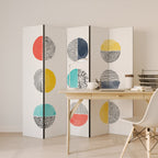 SHAPESHIFT TREASURES 5-Panel Room Divider