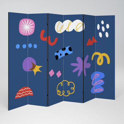 DREAMY HUMOR 6-Panel Room Divider