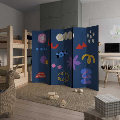 DREAMY HUMOR 6-Panel Room Divider