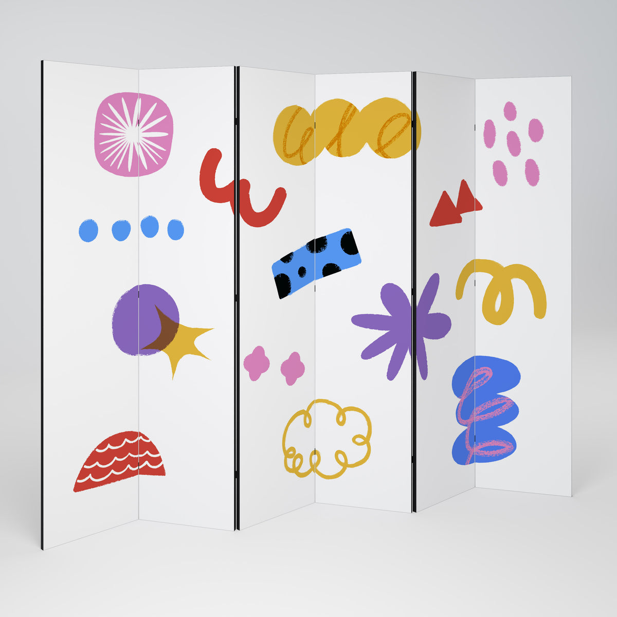 DREAMY MOOD 6-Panel Room Divider