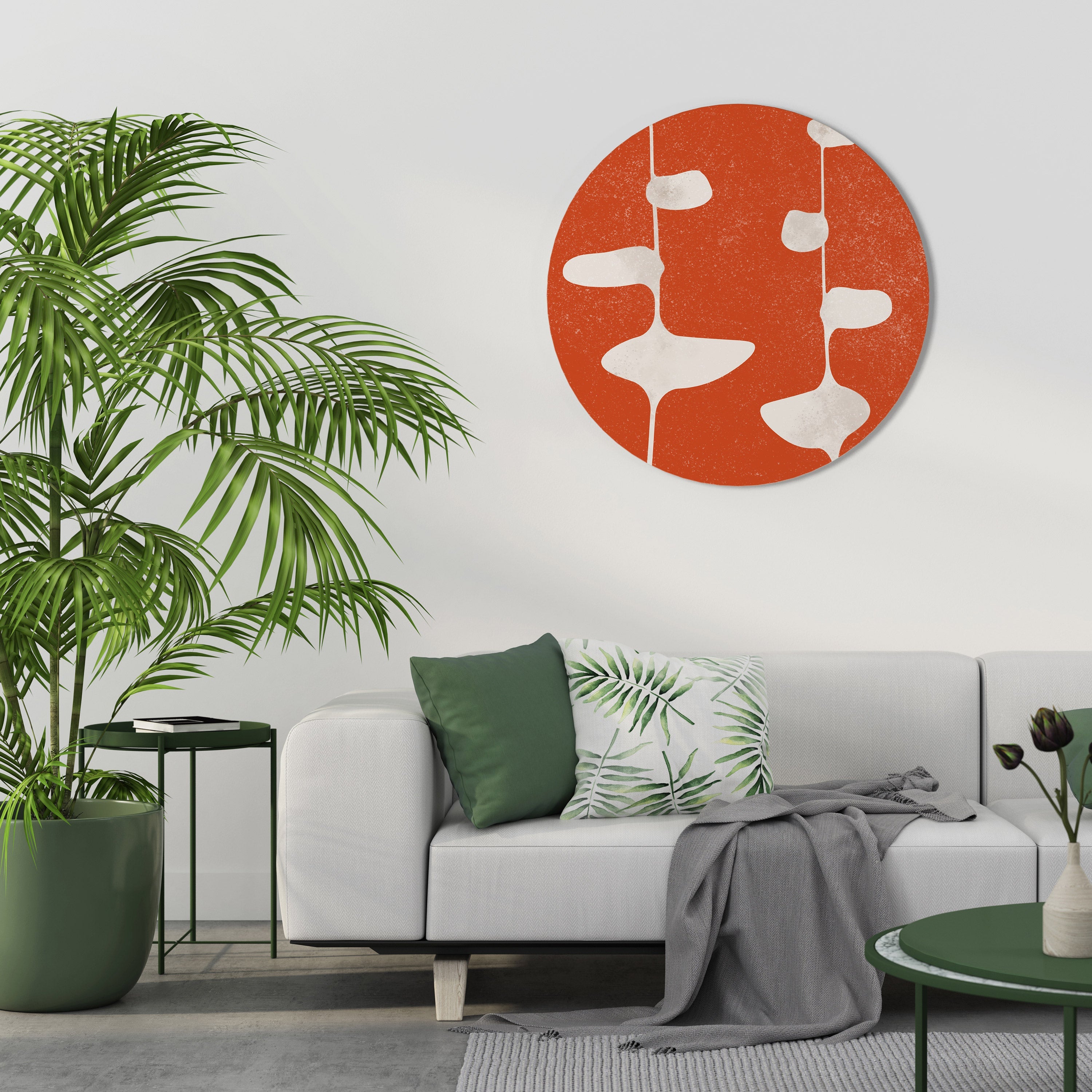 COURAGE MOLD Décoration murale ronde