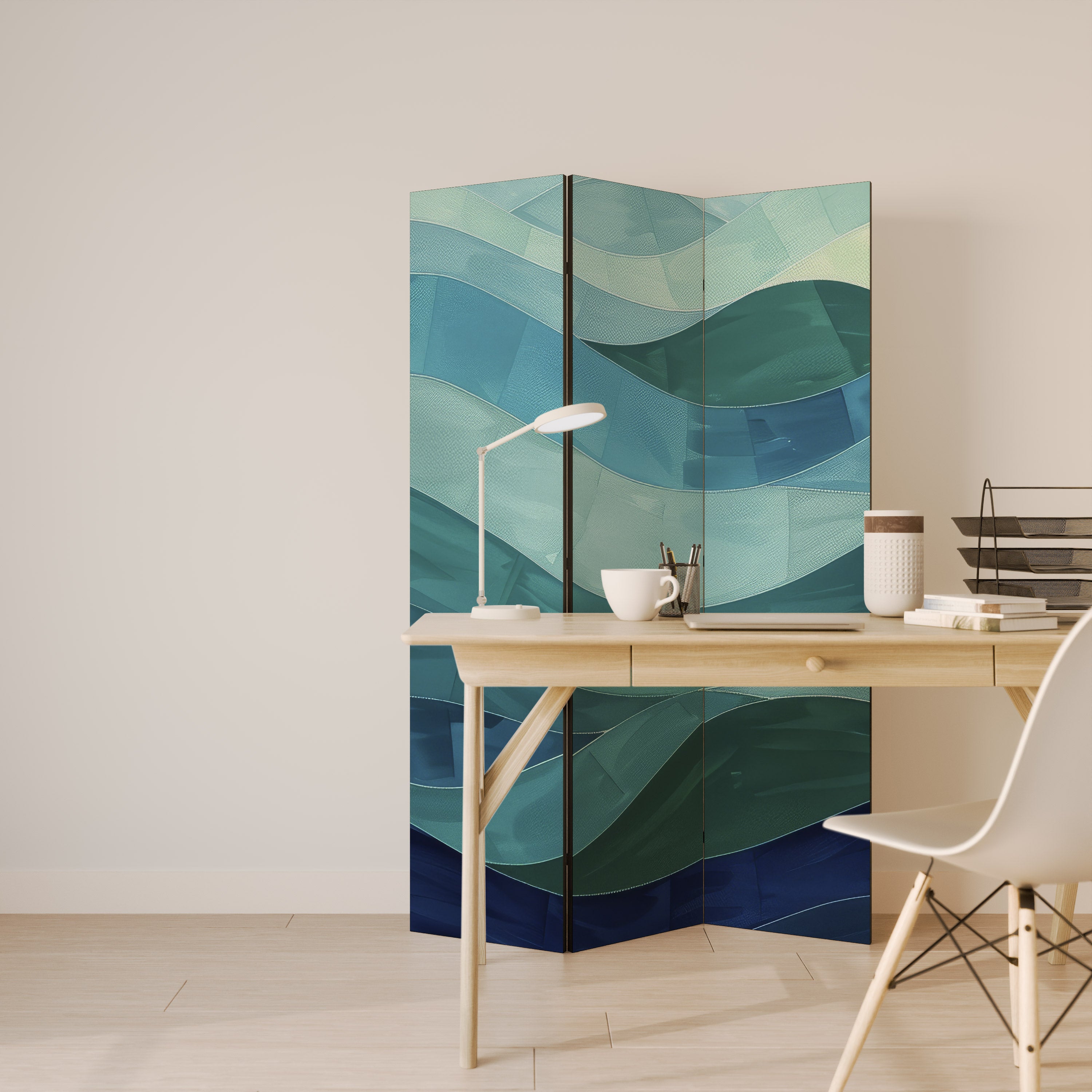 ETERNAL FLOW 3-Panel Room Divider