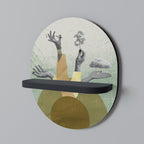 EARTH ELEMENTS Art Shelf