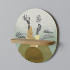EARTH ELEMENTS Art Shelf