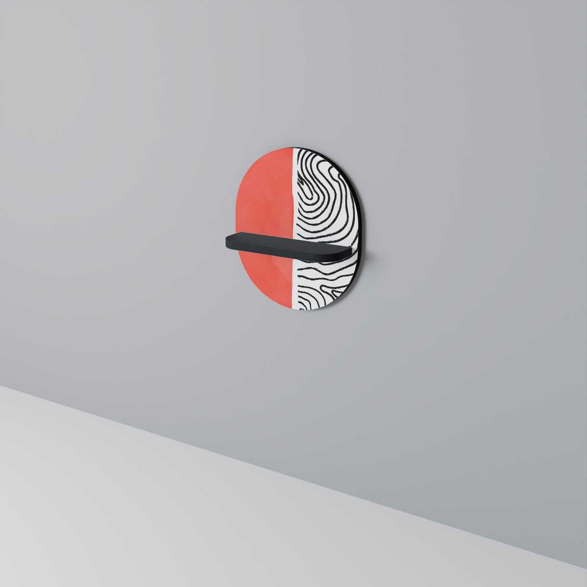 ORANGEY TREASURE Art Shelf