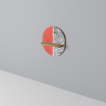 ORANGEY TREASURE Art Shelf