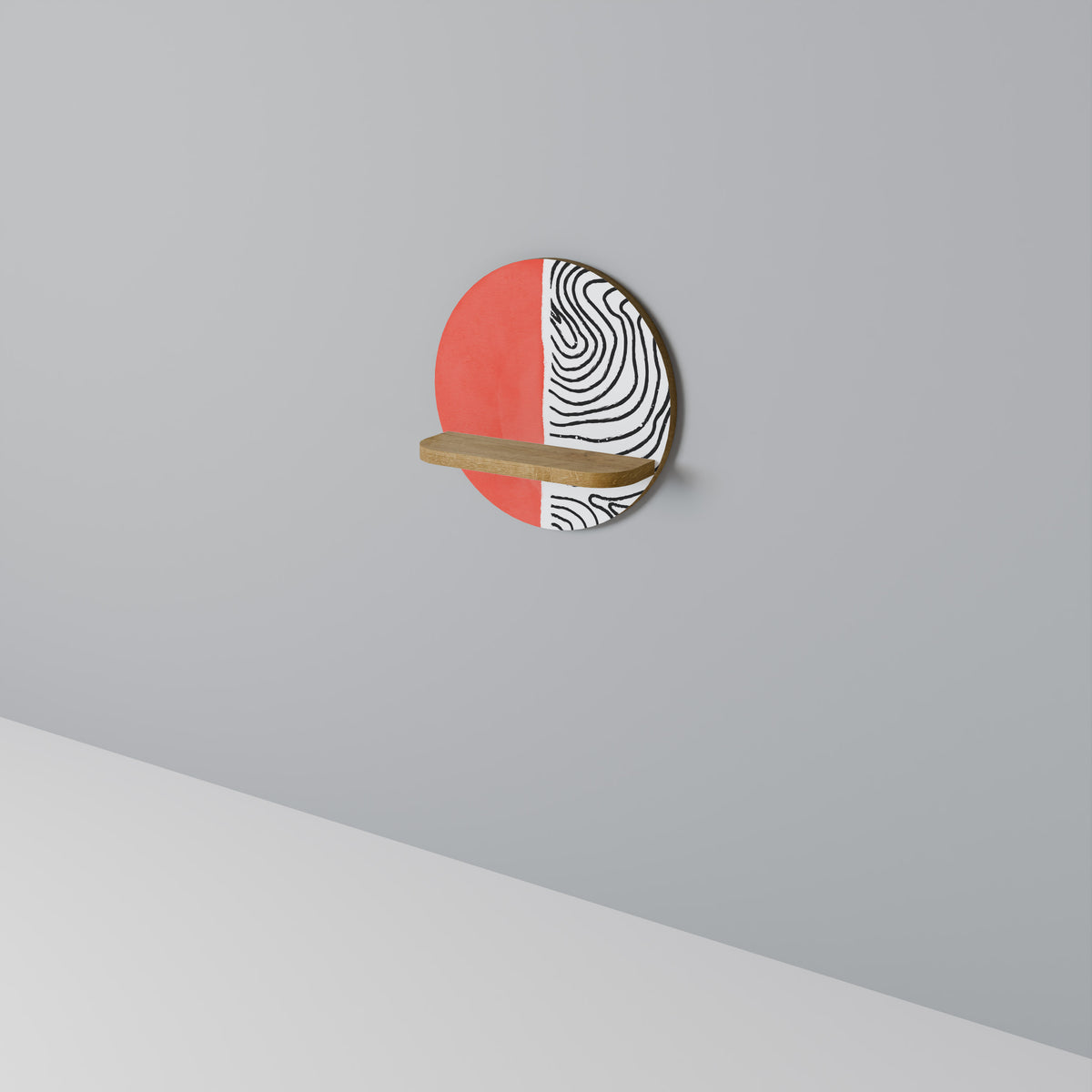 ORANGEY TREASURE Art Shelf