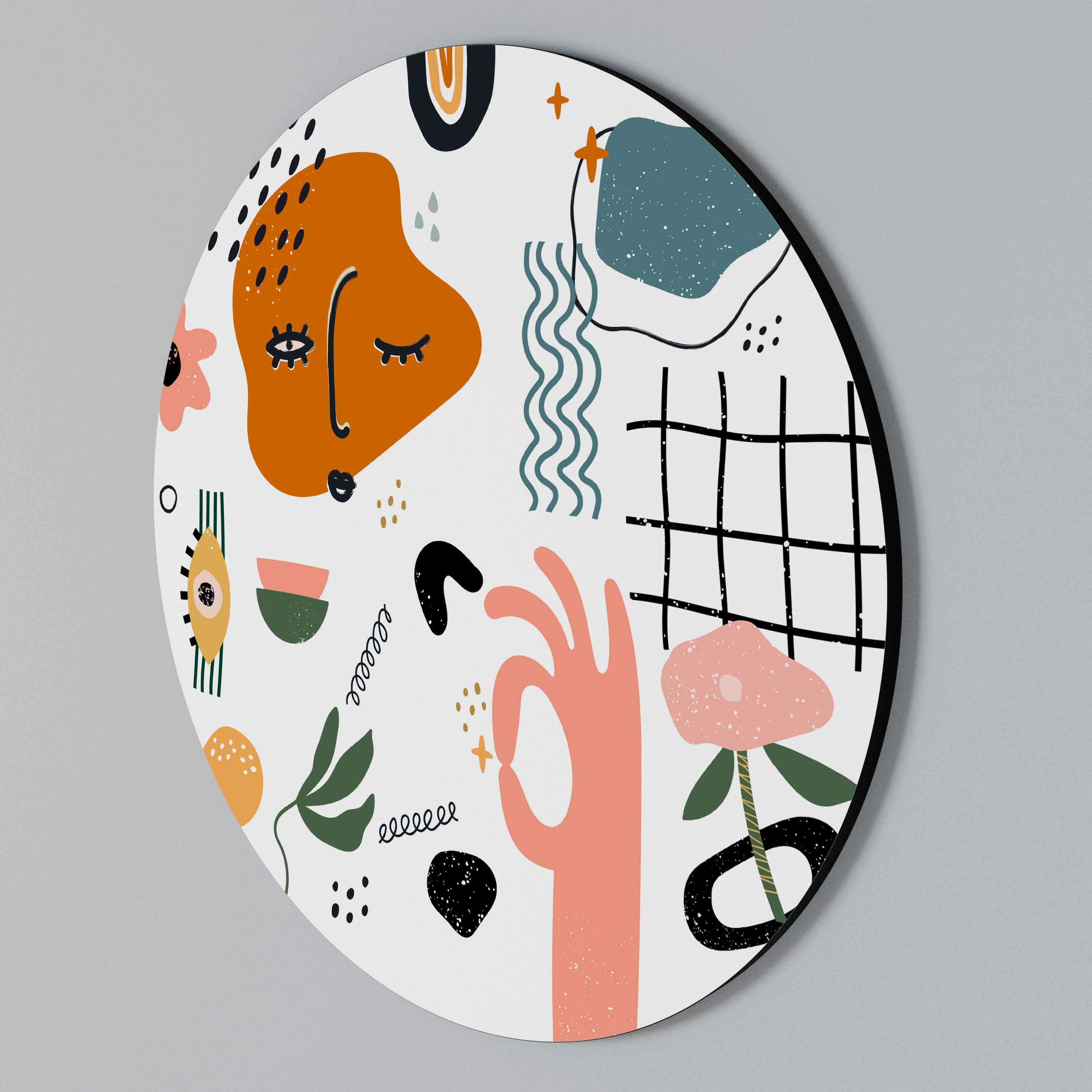 MATISSE WHIMSY Round Wall Art