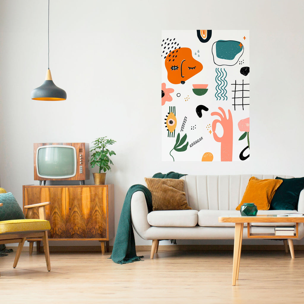 Affiche verticale autocollante MATISSE WHIMSY