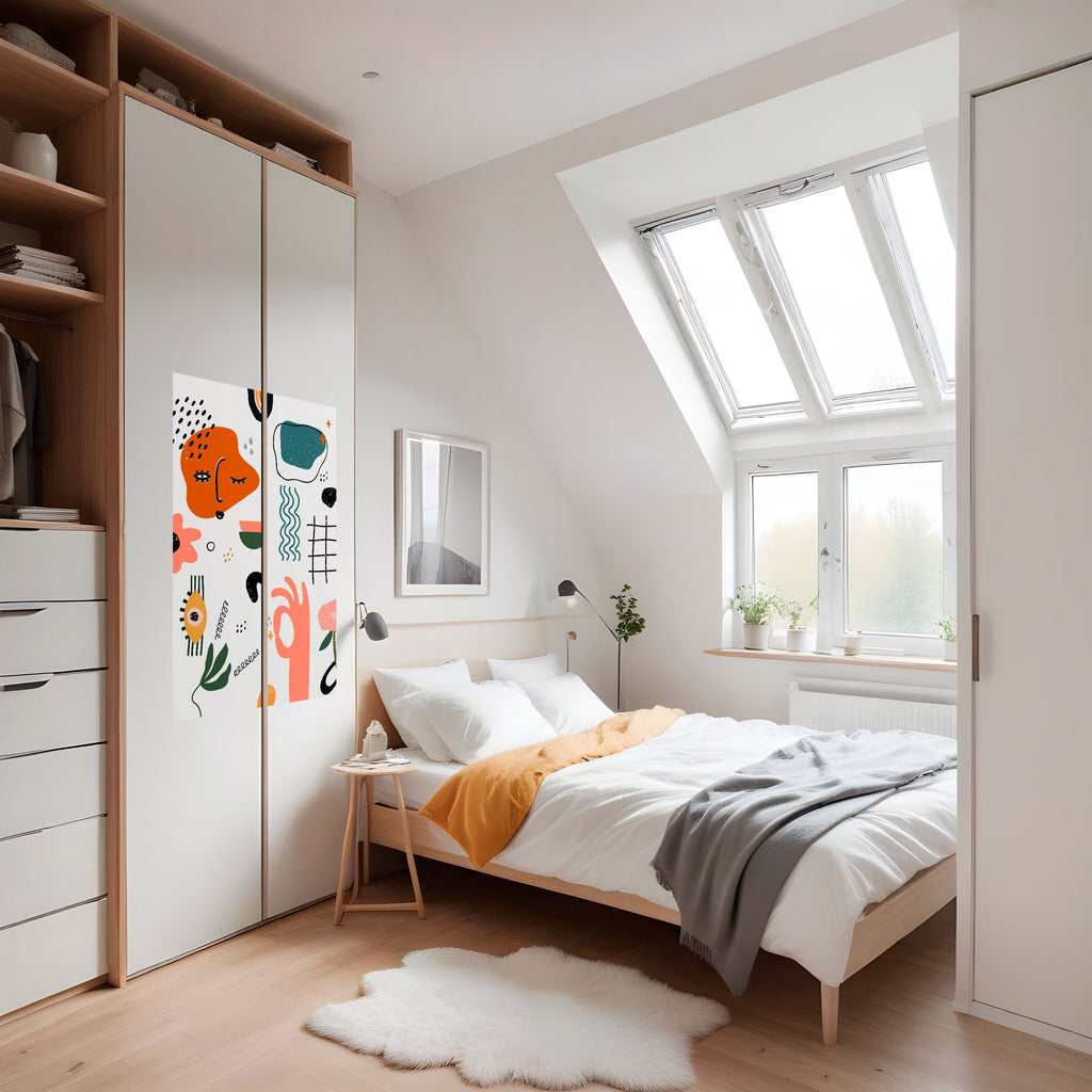 Affiche verticale autocollante MATISSE WHIMSY