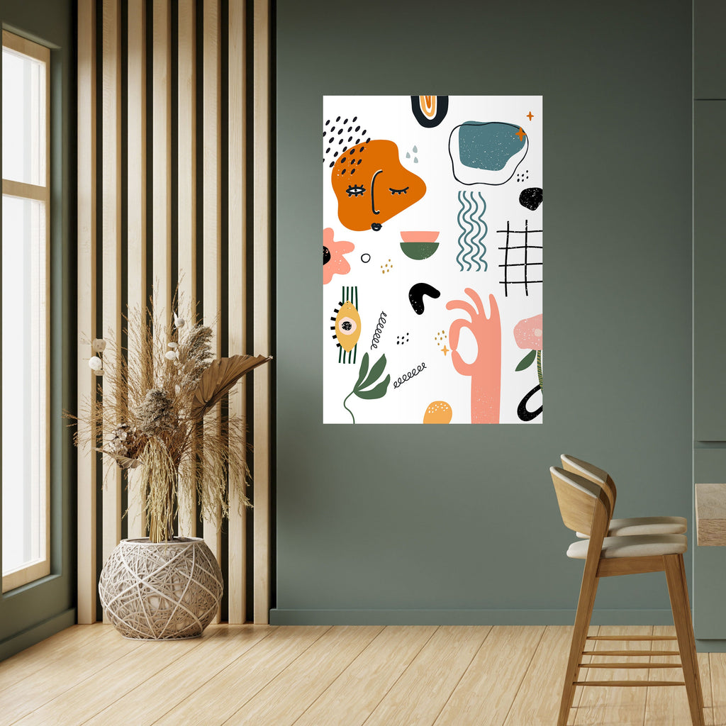 Affiche verticale autocollante MATISSE WHIMSY