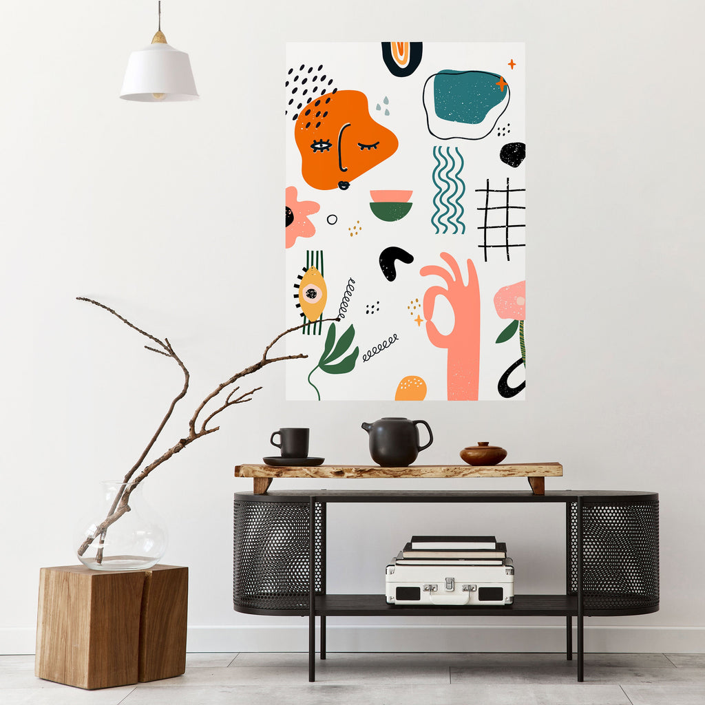 Affiche verticale autocollante MATISSE WHIMSY