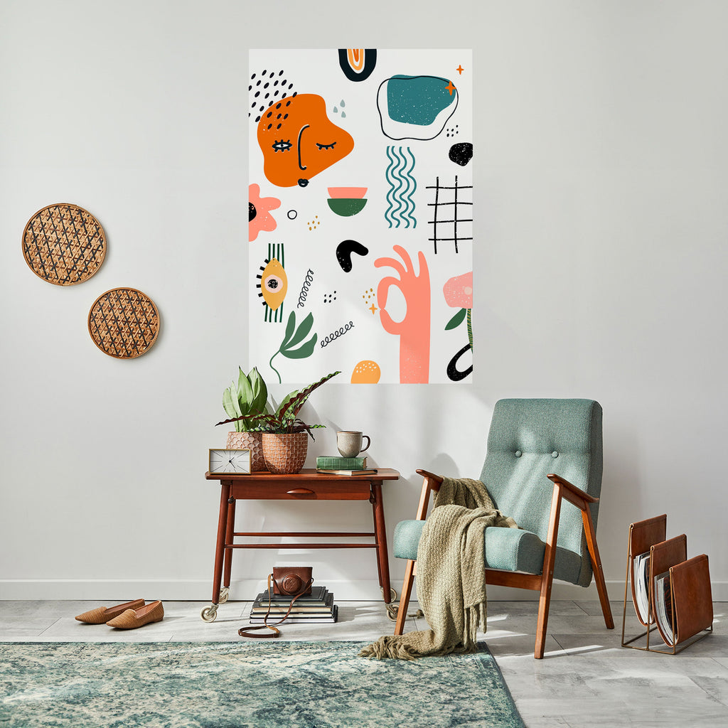 Affiche verticale autocollante MATISSE WHIMSY