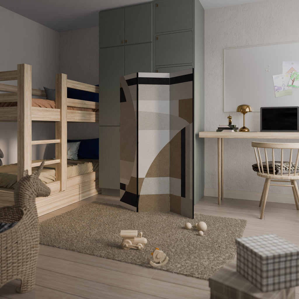 DELICATE MEMENTO Decorative 3-Panel Room Divider