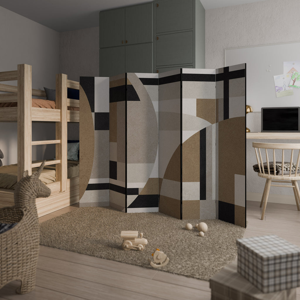 DELICATE MEMENTO Decorative 6-Panel Room Divider