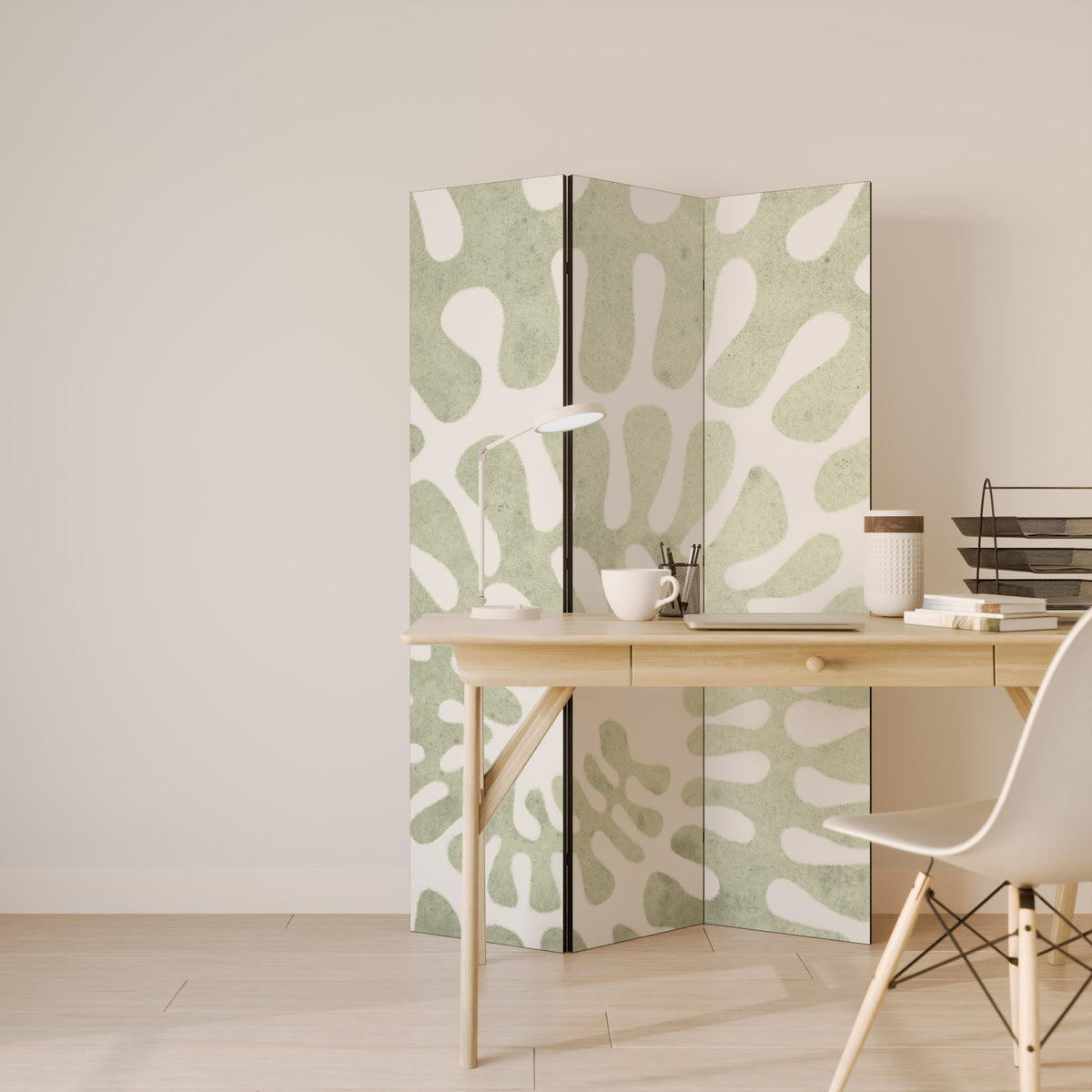 HELIX DANCE 3-Panel Room Divider