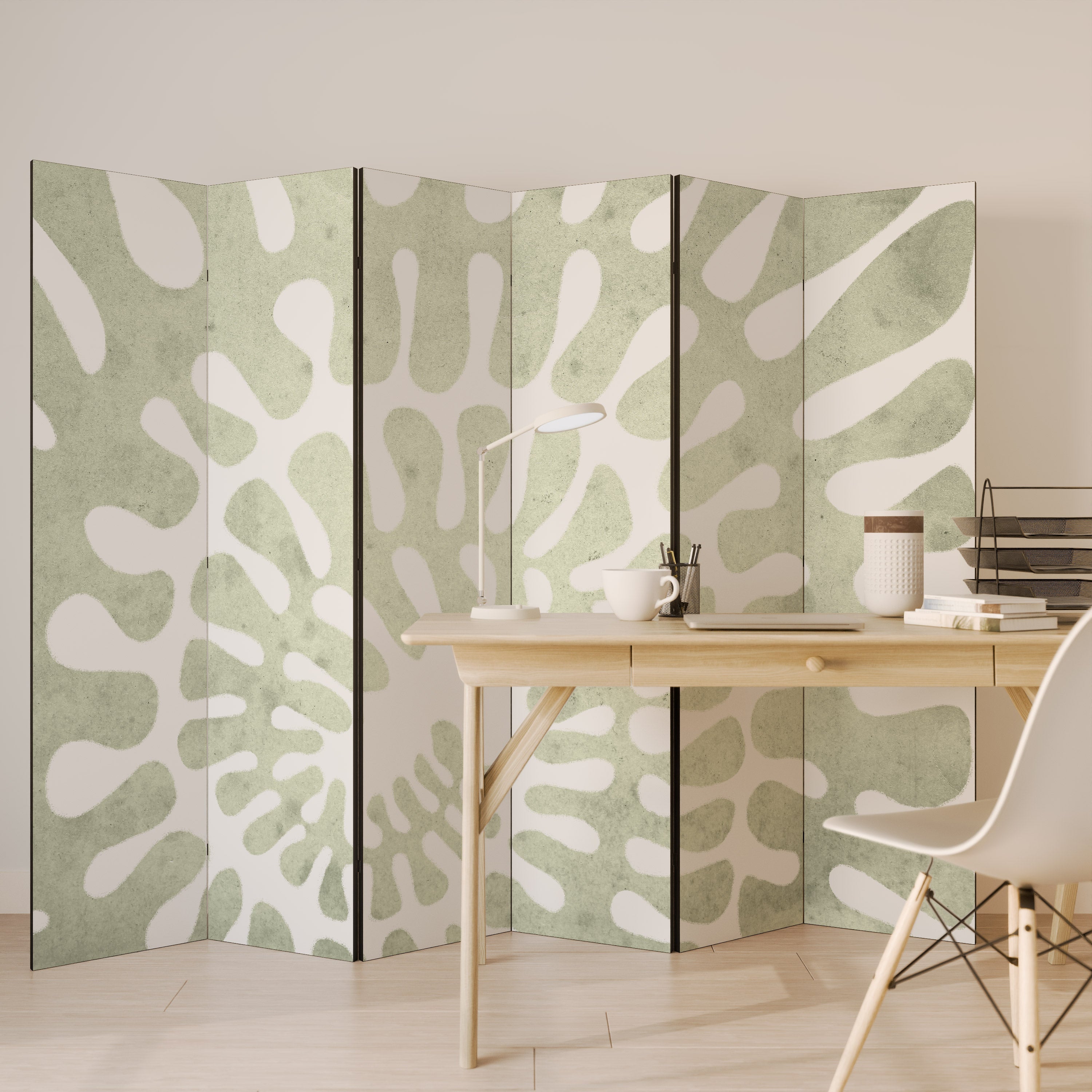 HELIX DANCE Decorative 6-Panel Room Divider