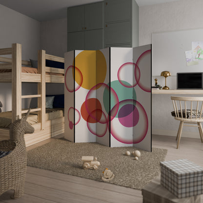 BUBBLE WISH 5-Panel Room Divider
