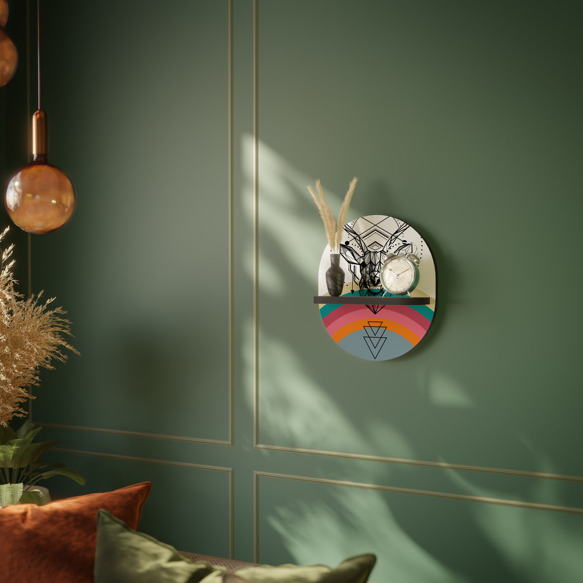 DEER OF COLOR Art Shelf