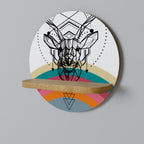 DEER OF COLOR Art Shelf