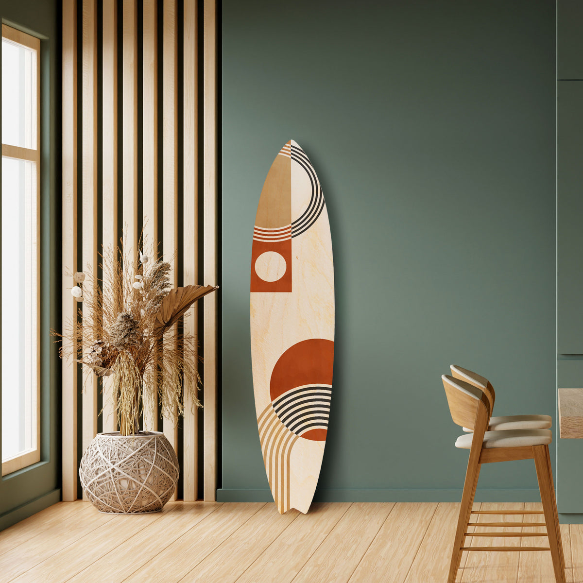 SPACE AROUND Surfboard Decorative Panel