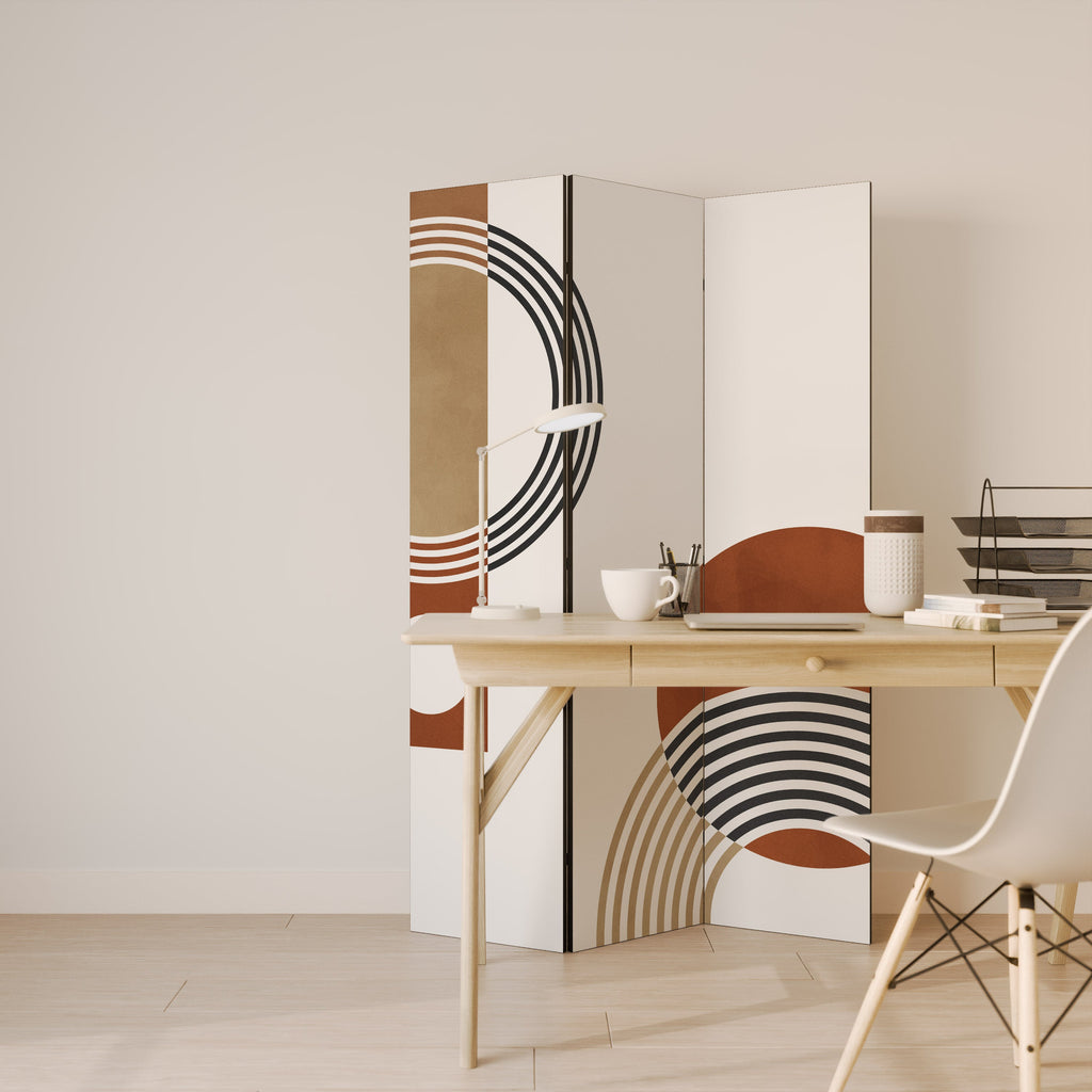 SPACE AROUND Decorative 3-Panel Room Divider