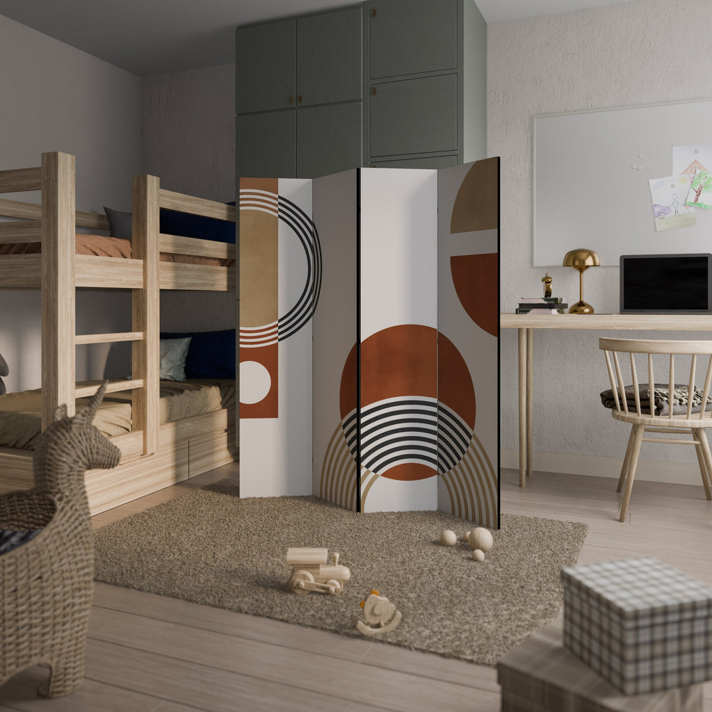 SPACE AROUND Decorative 4-Panel Room Divider