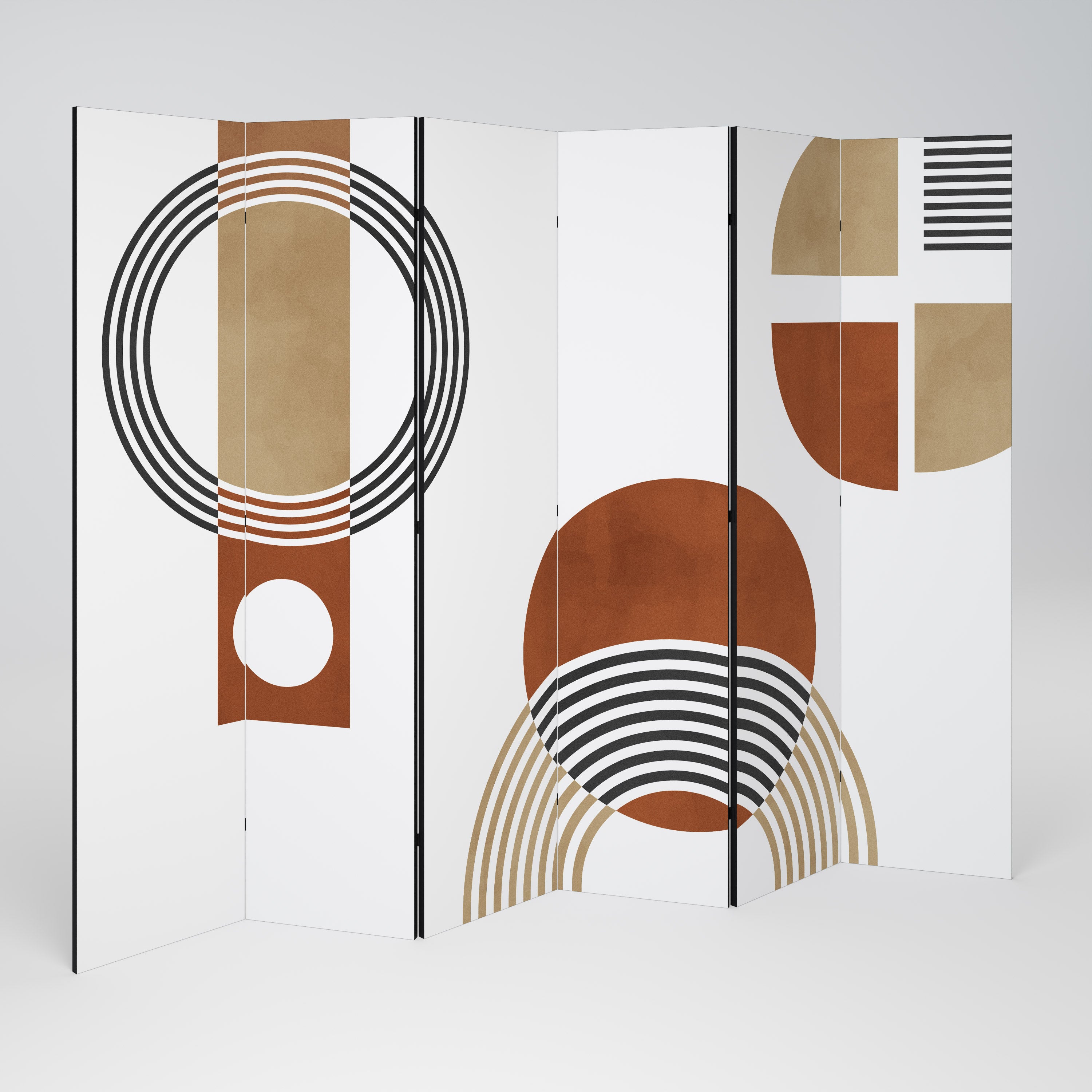 SPACE AROUND Decorative 6-Panel Room Divider