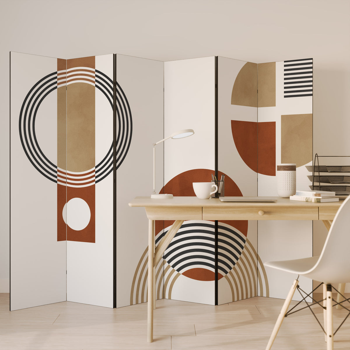 SPACE AROUND 6-Panel Room Divider