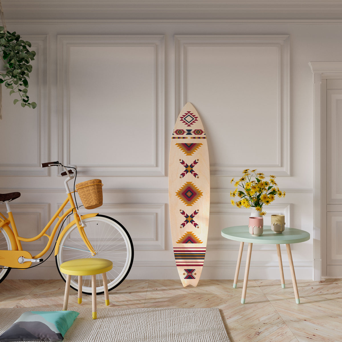 ETHNIC TEASER Surfboard Decorative Panel