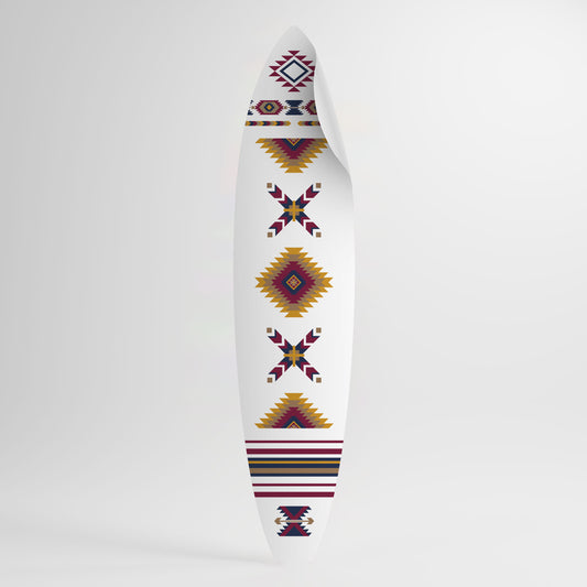 ETHNIC TEASER Peel and Stick Surfboard Sticker