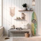 CURLY MODE Surfboard Decorative Panel