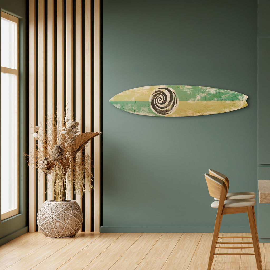 CURLY MODE Surfboard Decorative Panel