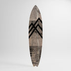 SUMMIT STRIPES Surfboard Decorative Panel