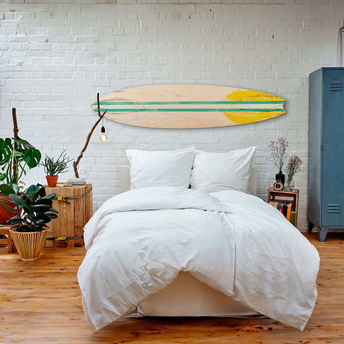 SUNSET RIDER Surfboard Decorative Panel