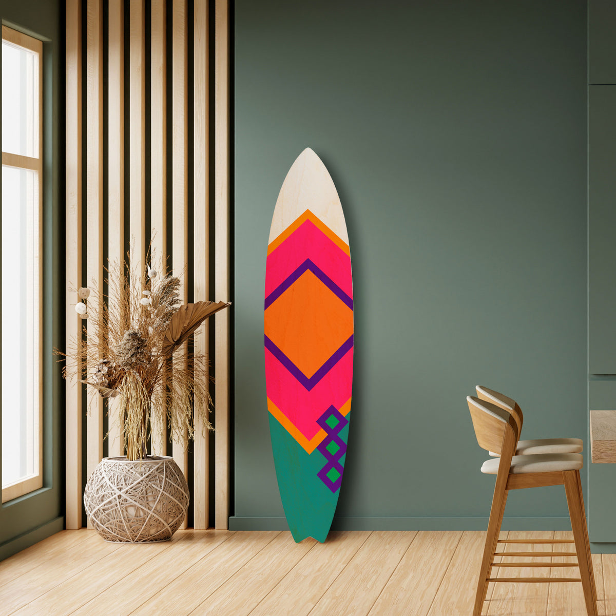 LUMINOUS BRILLIANCE Surfboard Decorative Panel