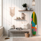 RADIANT HUES Surfboard Decorative Panel