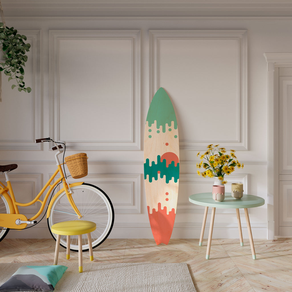 MORNING BREAK Surfboard Decorative Panel