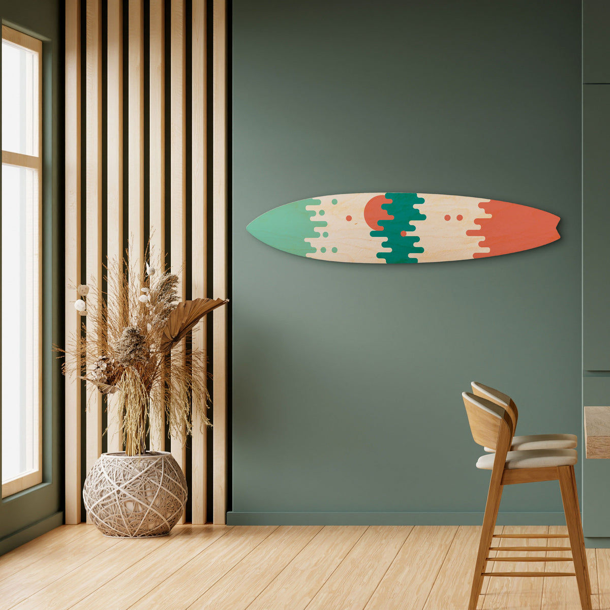 MORNING BREAK Surfboard Decorative Panel
