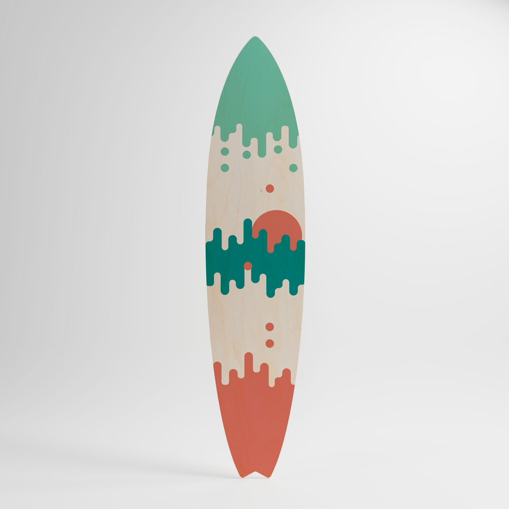 MORNING BREAK Surfboard Decorative Panel