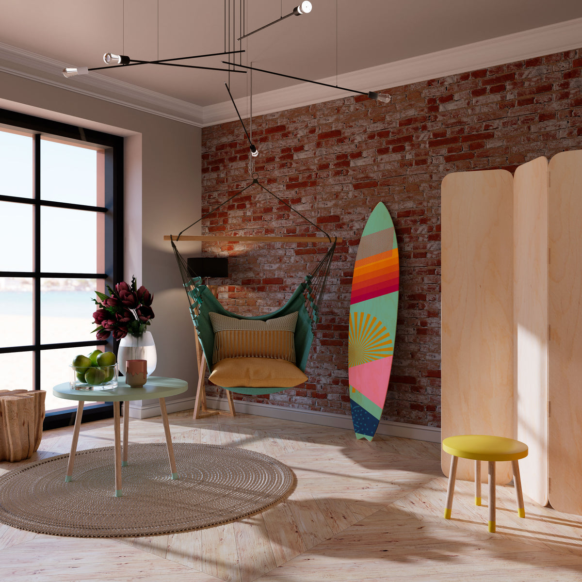 NEW DAYLIGHT Surfboard Decorative Panel