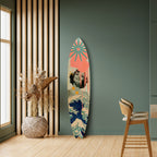 KANAGAWA BEAUTY Surfboard Decorative Panel