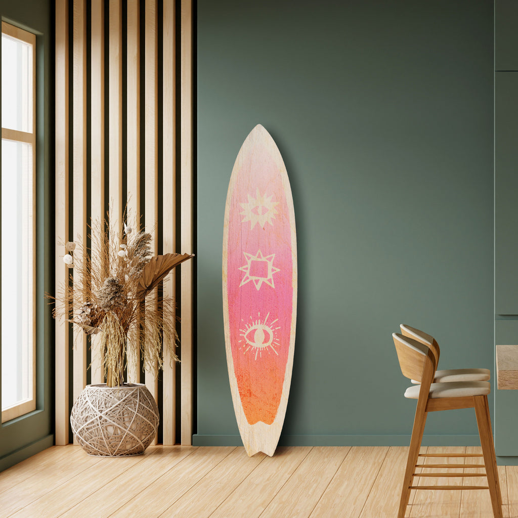 DAZZLING DESIGN Surfboard Decorative Panel