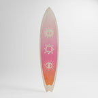 DAZZLING DESIGN Surfboard Decorative Panel