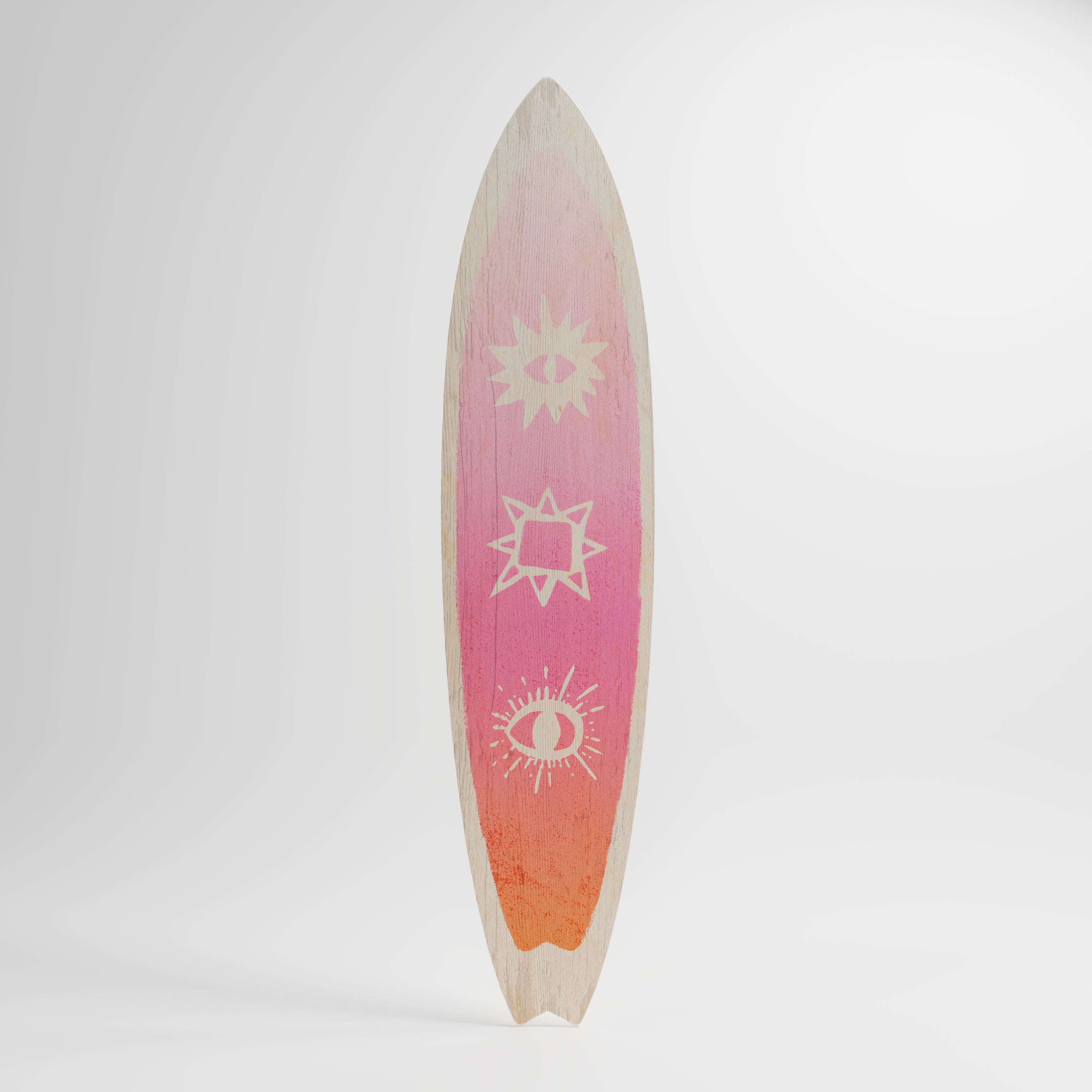 DAZZLING DESIGN Surfboard Decorative Panel
