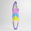VIGOROUS SEQUENCE Peel and Stick Surfboard Sticker
