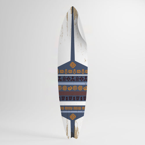 AFRICAN VINTAGE Peel and Stick Surfboard Sticker